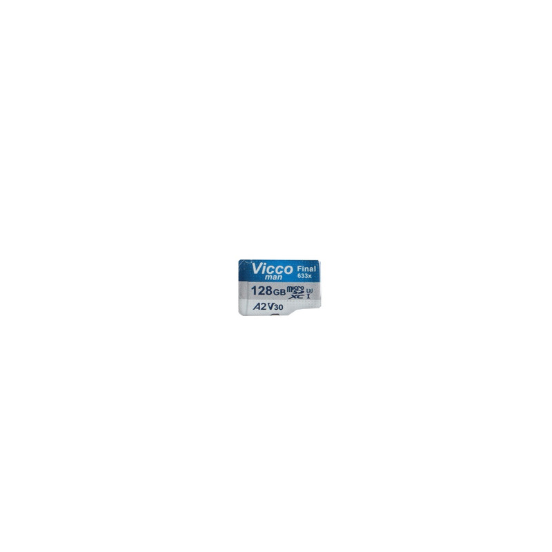 کارت حافظه microSDXC ویکومن مدل Final 633x  کلاس 10 استاندارد UHS-I U3 سرعت 90MBs ظرفیت 128 گیگابایت به همراه آداپتور SD