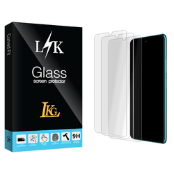 محافظ صفحه نمایش شیشه ای ال کا جی مدل LK Glass MIX3 مناسب برای گوشی موبایل سامسونگ Galaxy A22 5G بسته سه عددی